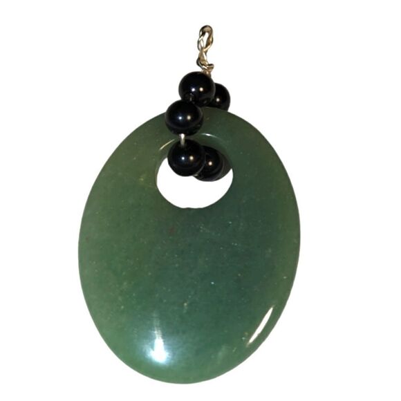 No Brand Jewelry - ‎Green jade like pendant